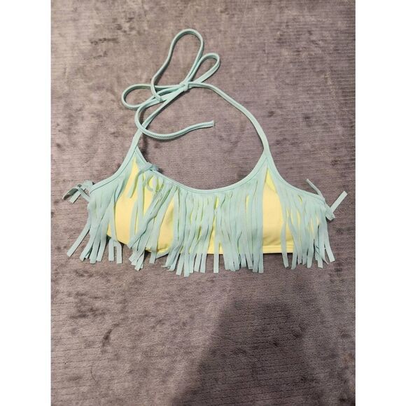 Victoria's Secret Pink XS Fringe Halter Bikini Top - Picture 1 of 3